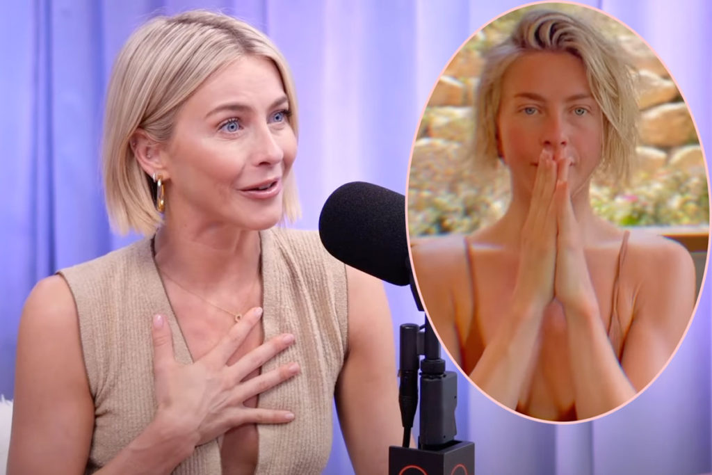 Julianne Hough Defends THAT Viral ‘Energy Work’ Video After Fans Roasted Her For It!