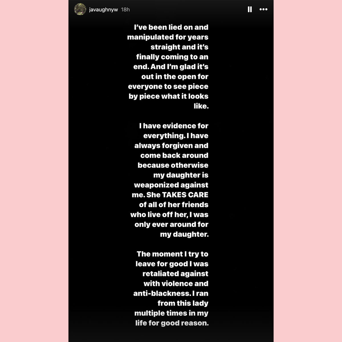 Kehlani's ex Javaughn shares alleged text exchanges