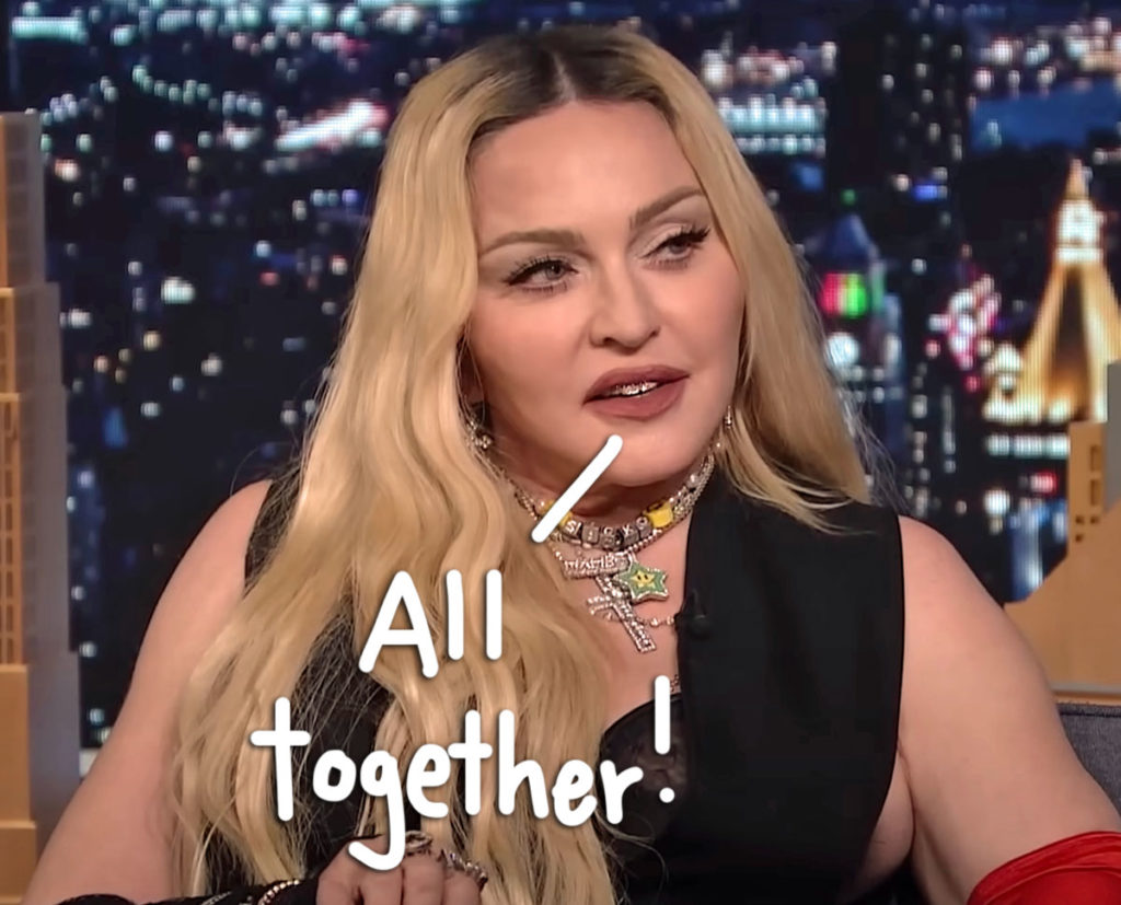 Madonna Shares Super Rare Photo With ALL SIX Kids! LOOK!