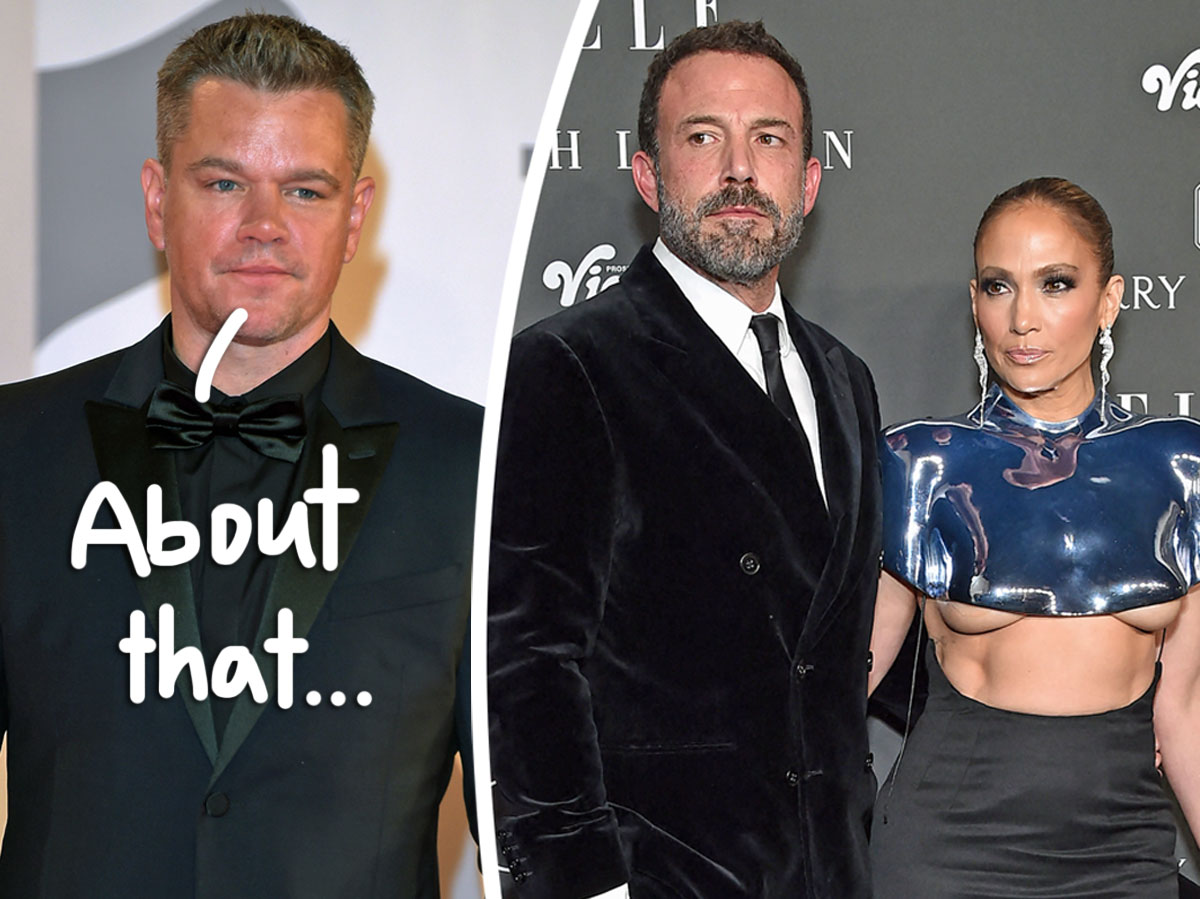 What Matt Damon thought of the rekindled romance between Ben Affleck and Jennifer Lopez – and it could end up haunting him!