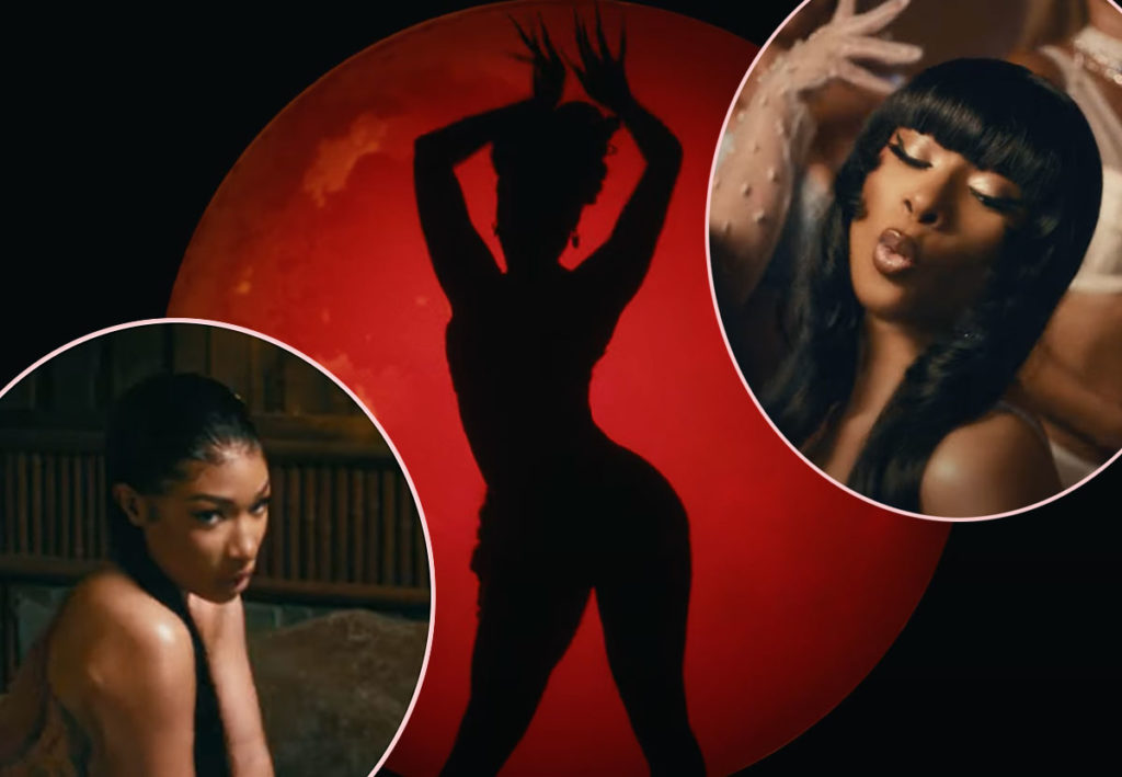 Megan Thee Stallion Goes COMPLETELY Naked In Mamushi Music Video!
