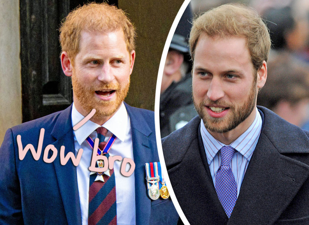 That Prince William Beard?? There's Actually A SUPER Controversial Backstory Behind It -- & It Involves Prince Harry!