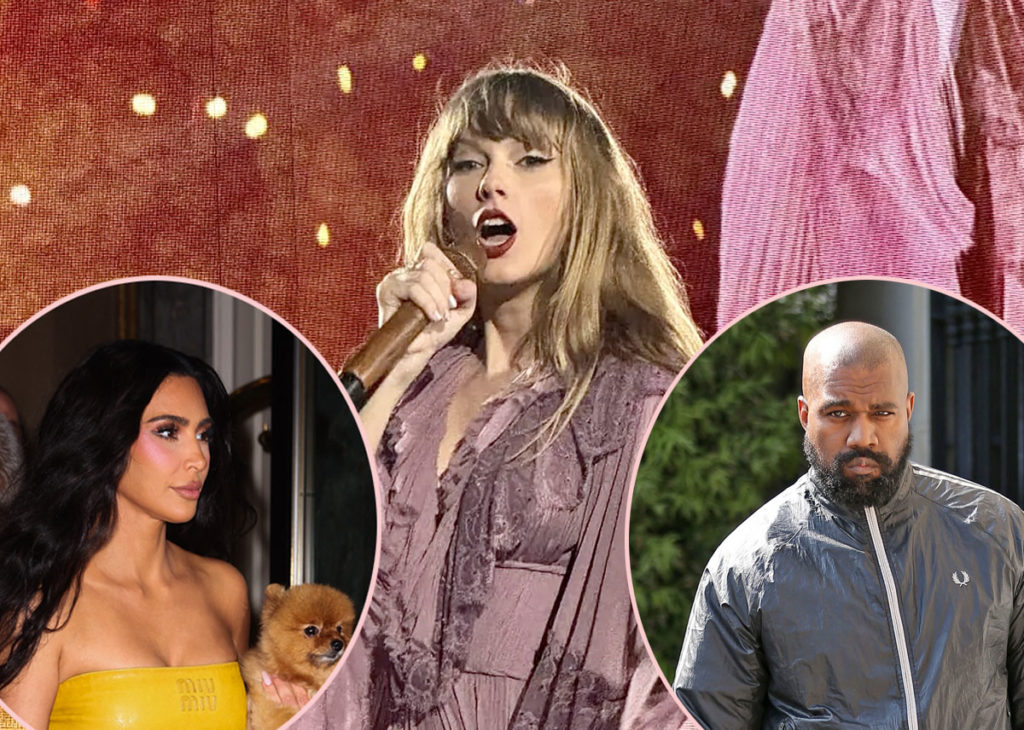 Taylor Swift Ends Her Feud With Kim Kardashian - But NOT With Kanye ...