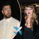 Gotta Run! Travis Kelce Spotted Jetting From Taylor Swift's Rhode Island Mansion In Early Morning Hours After Party!