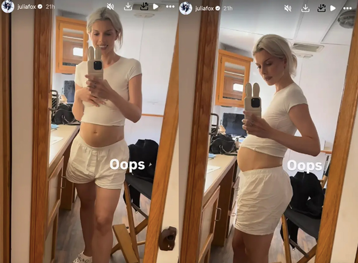 Julia Fox Responds To Rumor She’s Pregnant After Showing Off Baby Bump On IG!