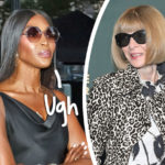 Naomi Campbell & Anna Wintour Blast Each Other ON STAGE During Big Fashion Award Show! Yikes!!