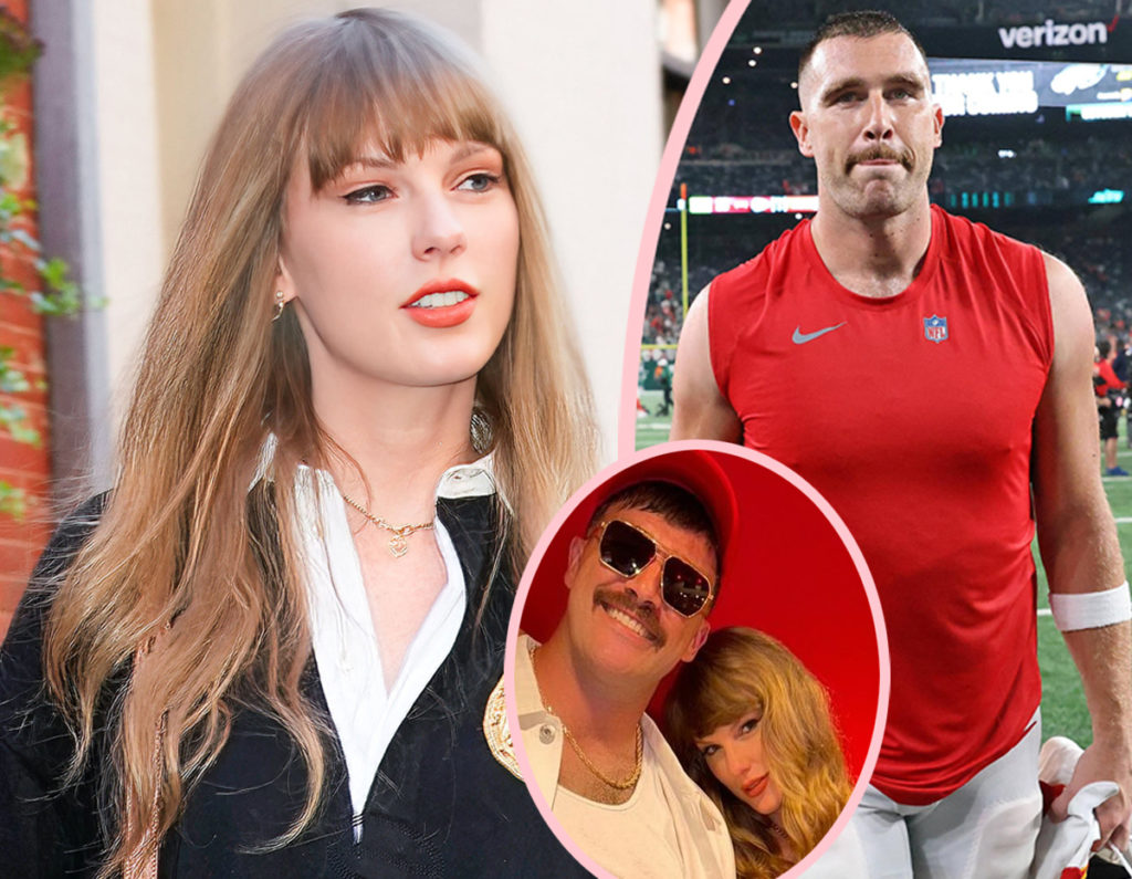 Taylor Swift Plants Sweet Kiss On Travis Kelce’s Cheek After Chiefs Win ...