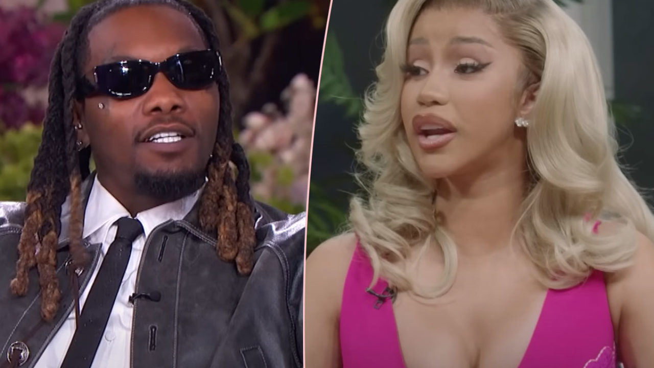 Offset Accuses Cardi B Of Hooking Up With Someone While Pregnant In Fiery  IG Live - And She Responds With Telling Post! - Perez Hilton