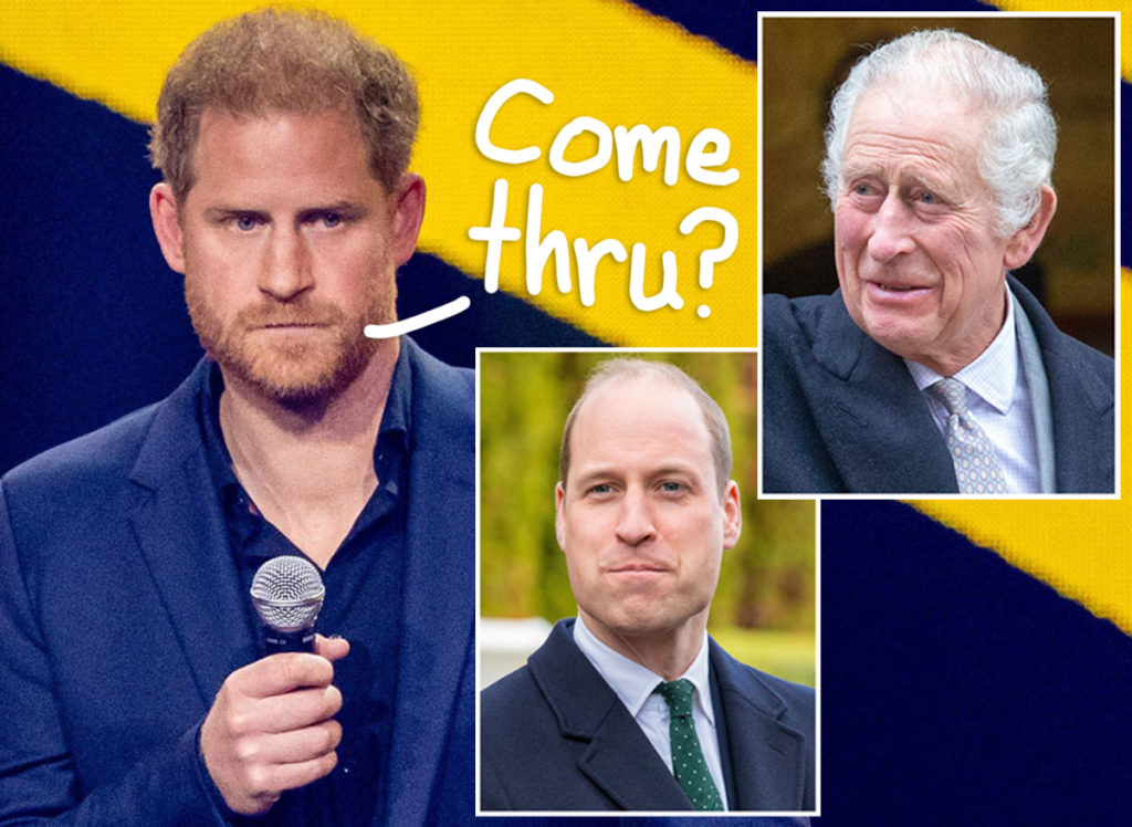 Prince Harry Returns To London For Charity Event -- But Will He See Prince William & King Charles?? Insider Reveals...