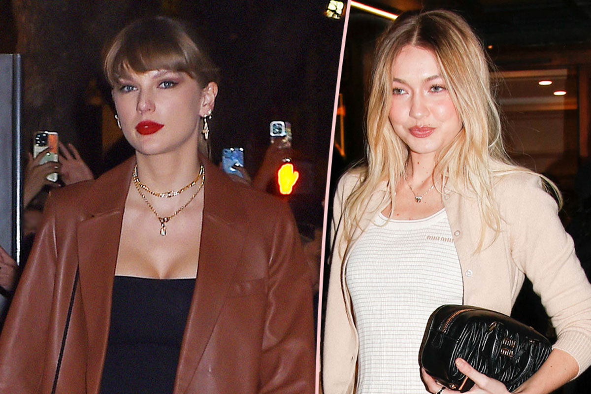 Taylor Swift & BFF Gigi Hadid Look Fab For Girls’ Night Out! See The Pics!