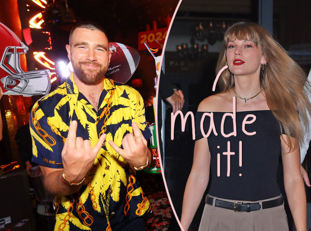 Taylor Swift Rocks Hottest Look Ever At Travis Kelce's First Game Of The Season! WATCH!