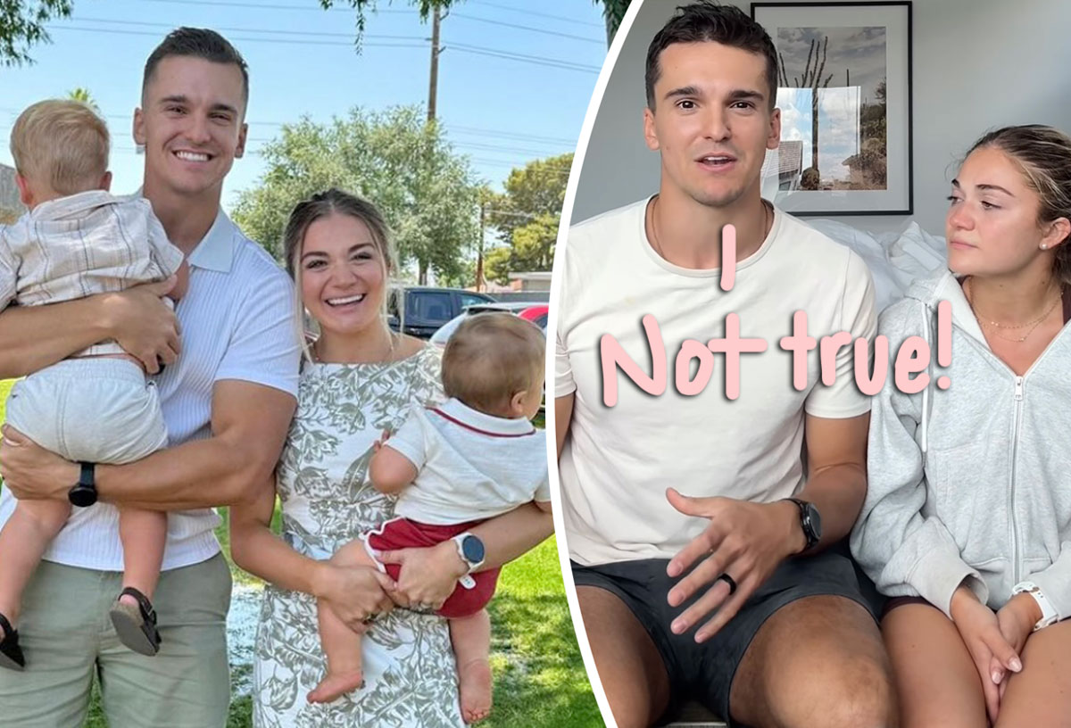 TikTokers Matt & Abby Howard DENY Leaving Kids Alone On Cruise After