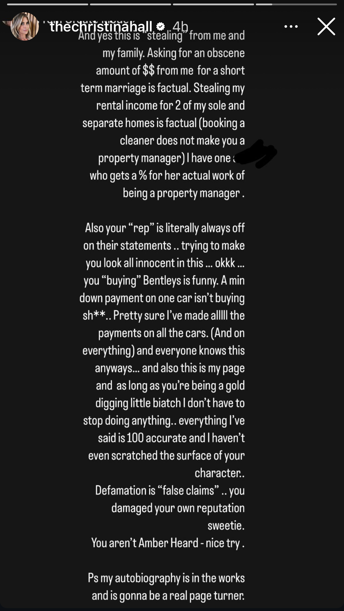 More Divorce Drama! Christina Hall Goes OFF On Ex Josh While Announcing Her Tennessee Home Where He Has Been Living Is For Sale!