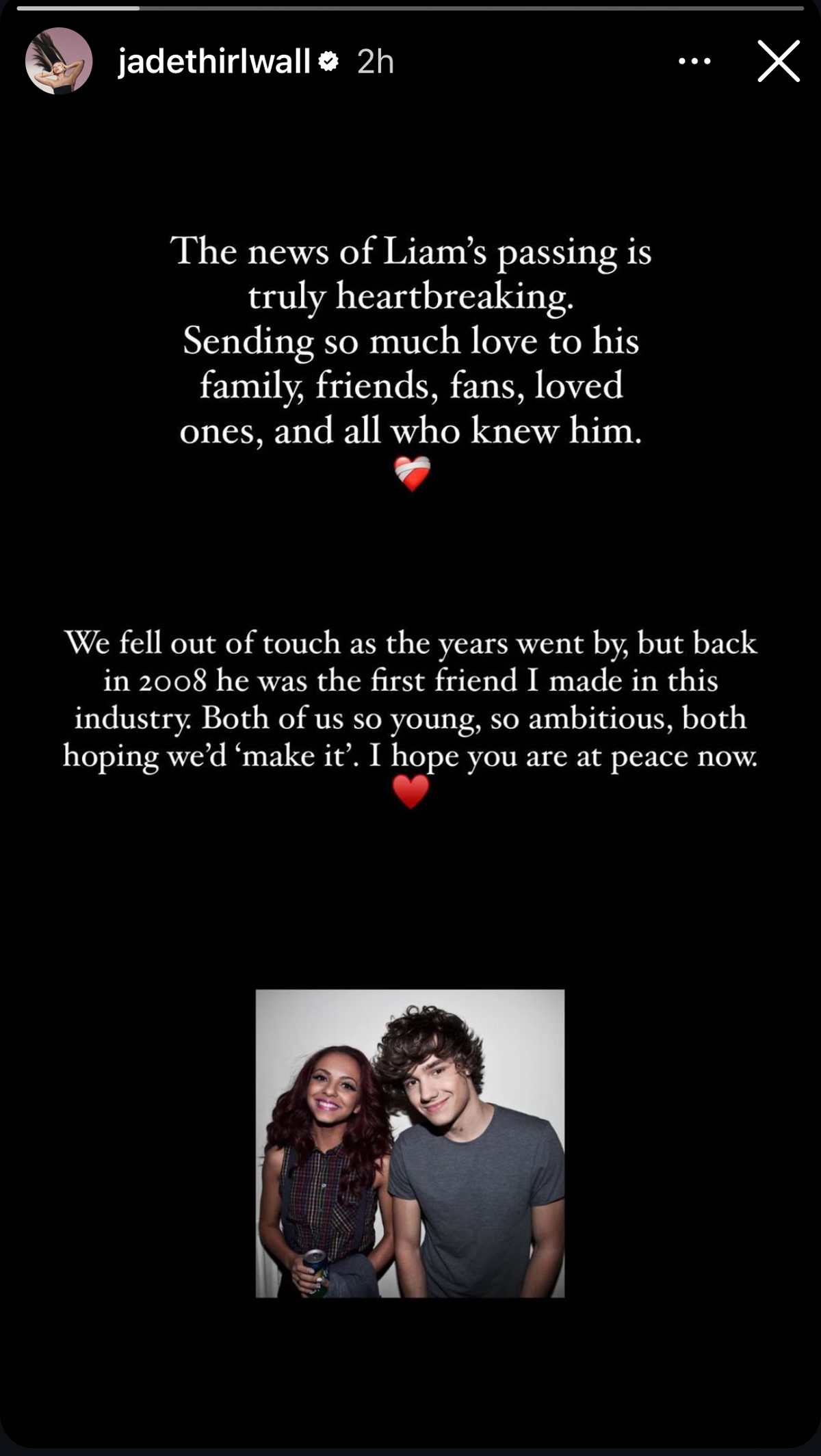 Little Mix's Jade Thirlwall Reacts To Liam Payne's Death