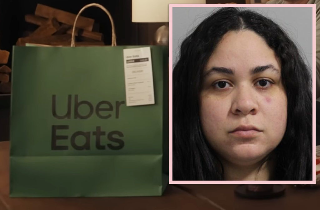 Uber Eats Driver Snacks On Customer’s Order – And Then Spits In Her Face When Confronted About It