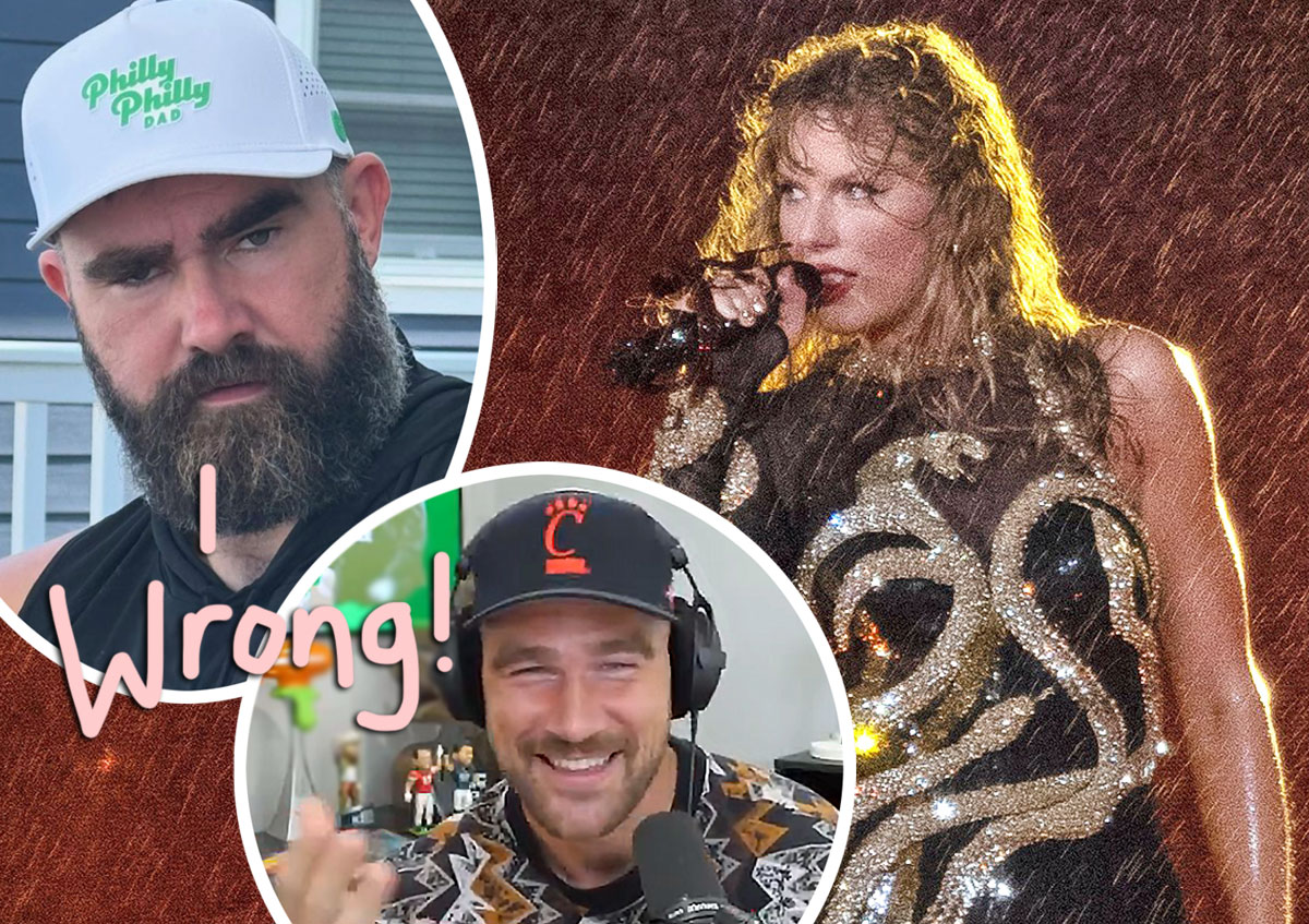 Jason Kelce Insists He Wasn’t Sleeping During Taylor Swift's Eras Tour(02)