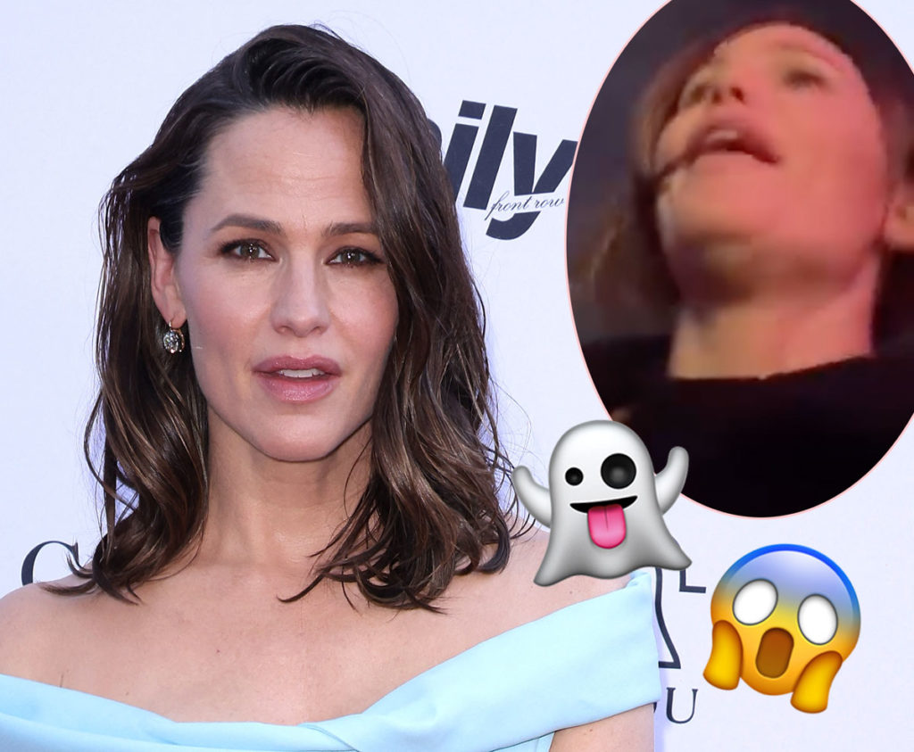 Jennifer Garner Nearly Crushes Son Samuel Affleck's Hand In TERROR During Haunted House Experience!