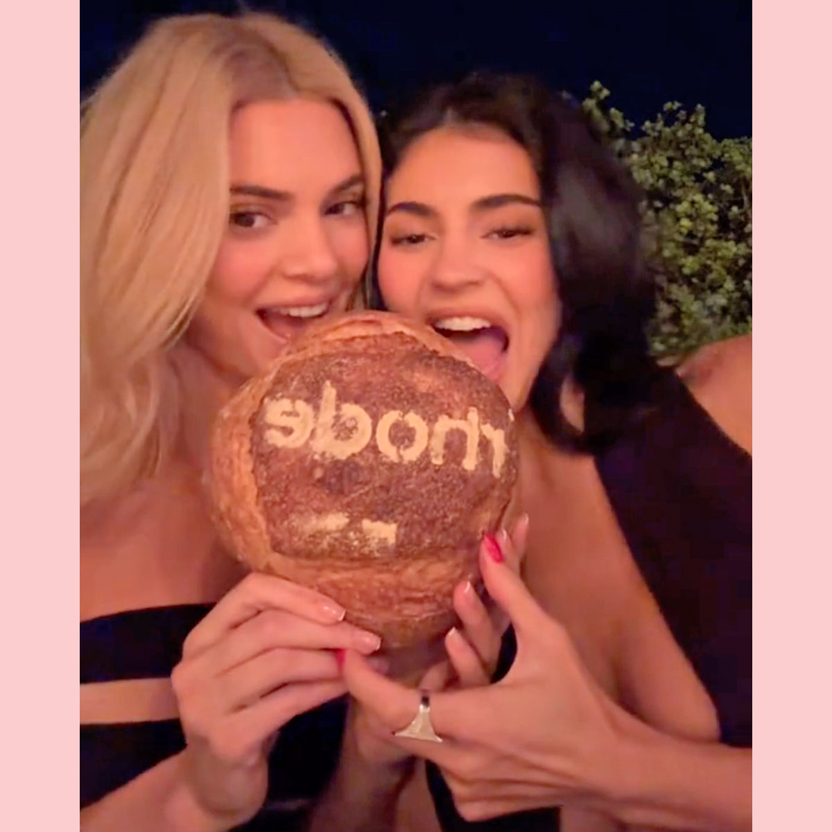 Kylie and Kendall Jenner match at Rhode Beauty event