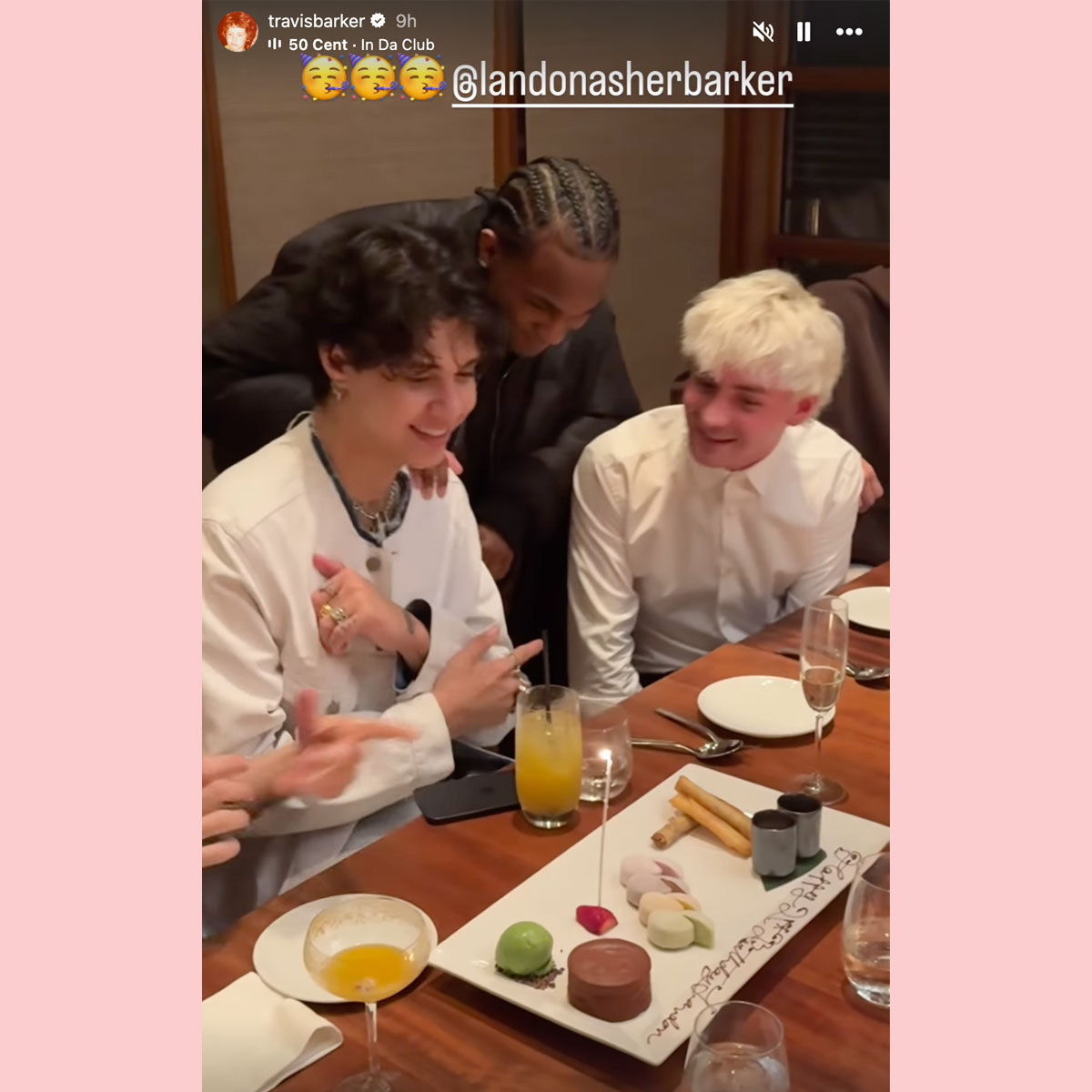 Landon Barker celebrates his 21st b-day!