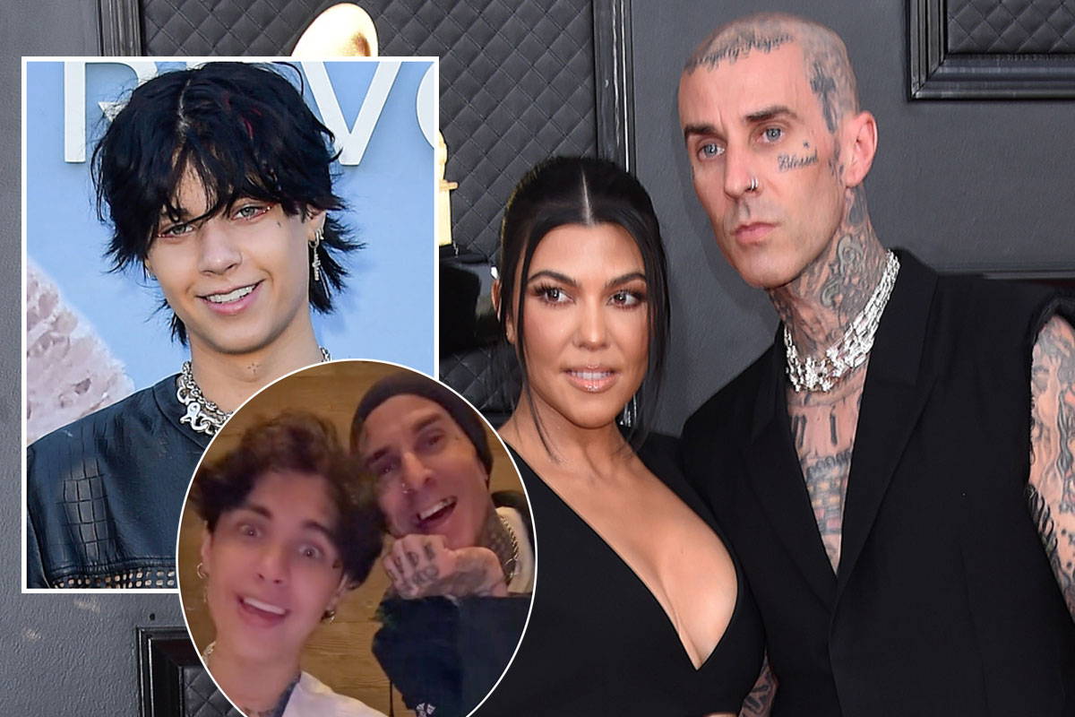 Travis Barker & Kourtney Kardashian Celebrate Landon’s 21st Birthday