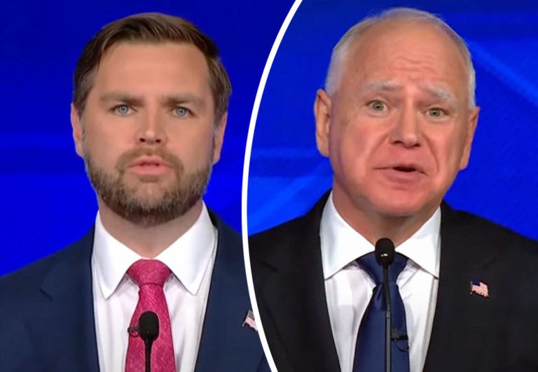 Best Moments & Memes From The VP Debate Between Tim Walz And JD Vance