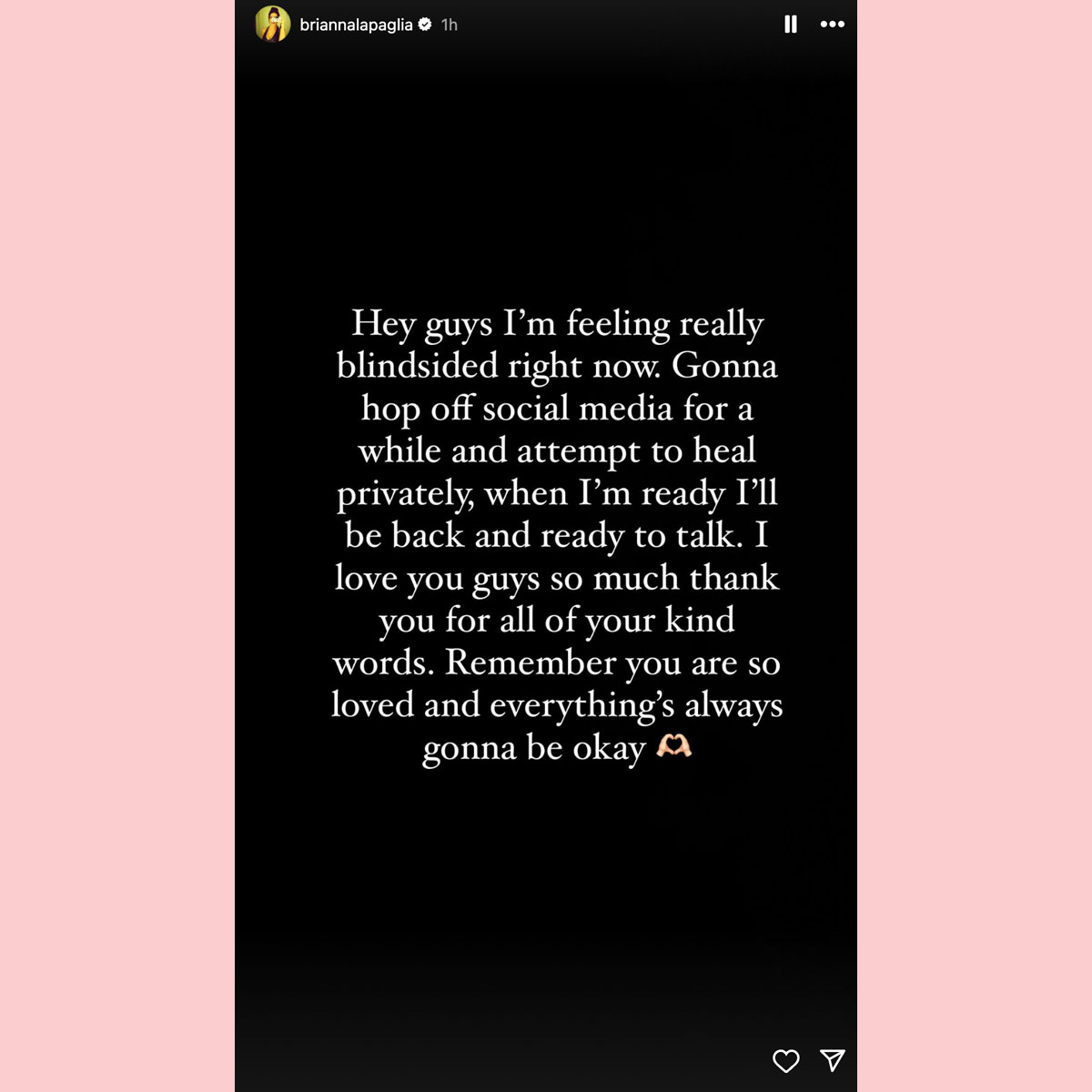 Brianna LaPaglia responds to Zach Bryan's breakup announcement