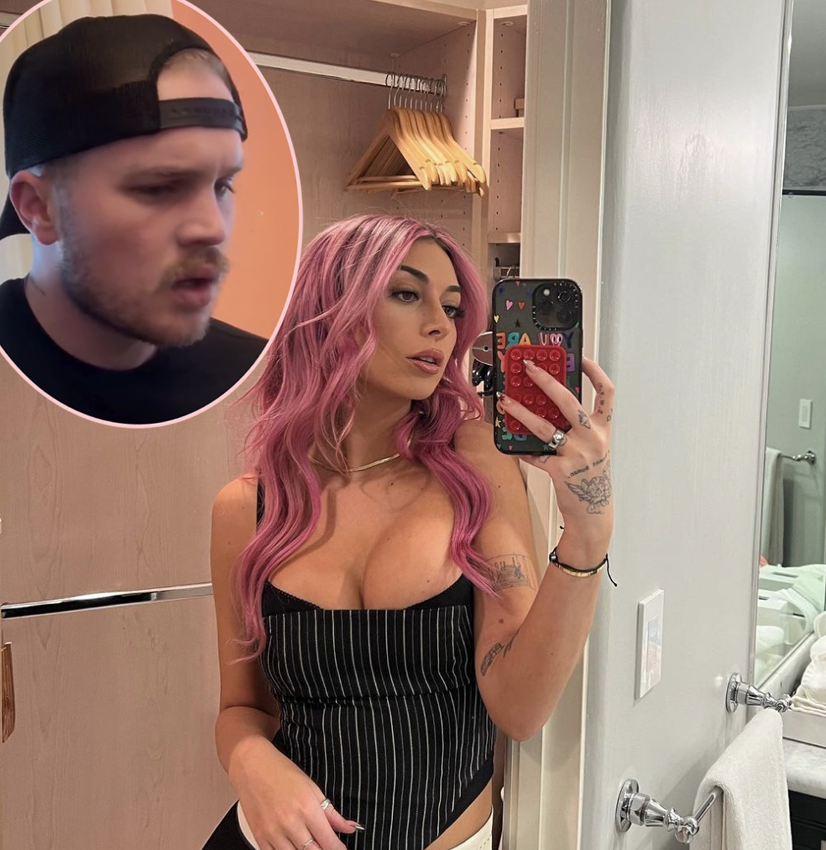 brianna Brianna Chickenfry Claims Zach Bryan Broke Glass In A Rage, Freaked Out  Over A Morgan Wallen Song, & Made Her Friends Cry! - Perez Hilton