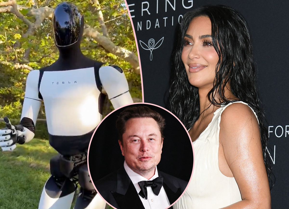 Kim Kardashian Drops MORE Tesla Robot Content - And Now It’s Getting
