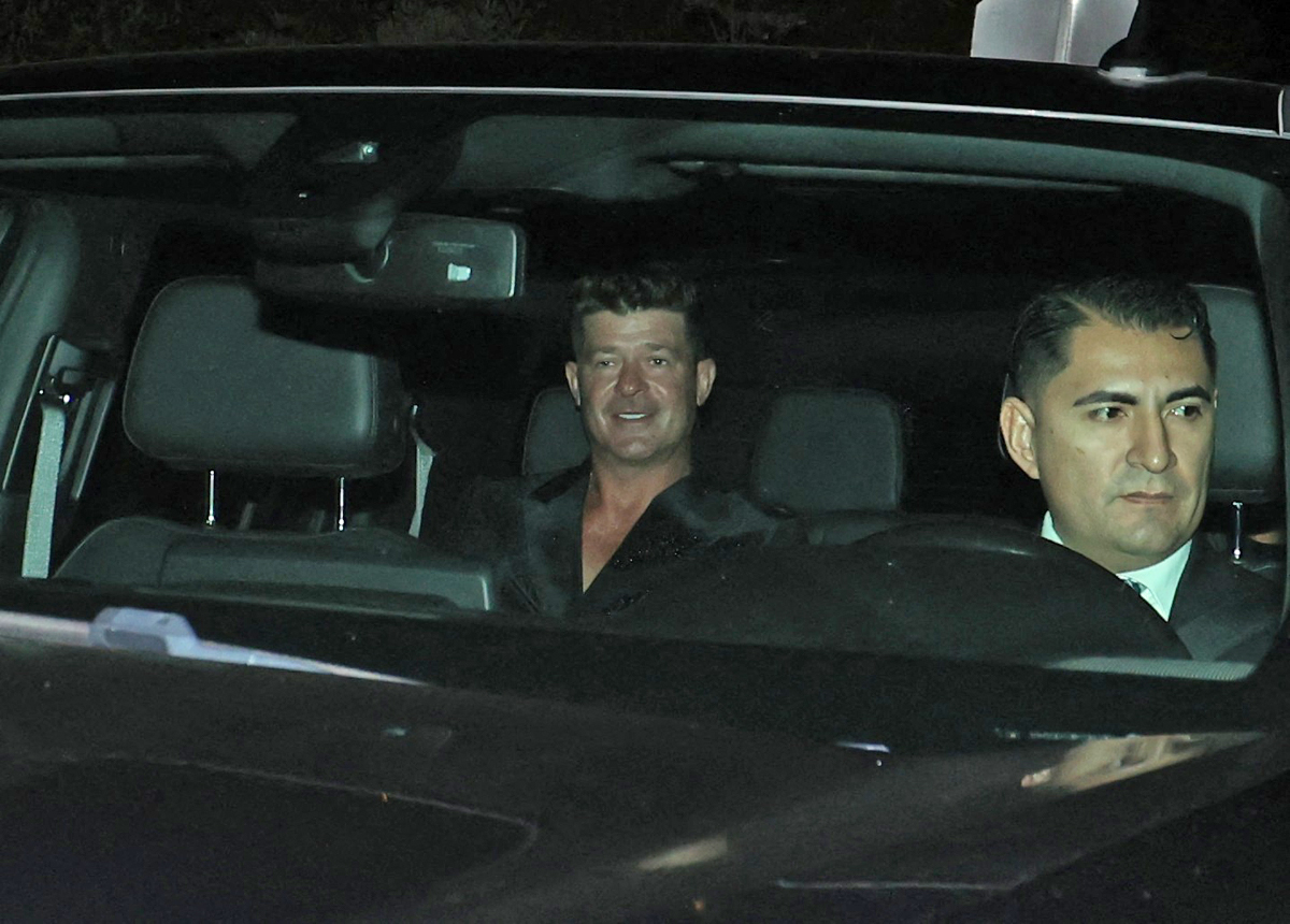 Leonardo DiCaprio 50th Birthday 5 Robin Thicke