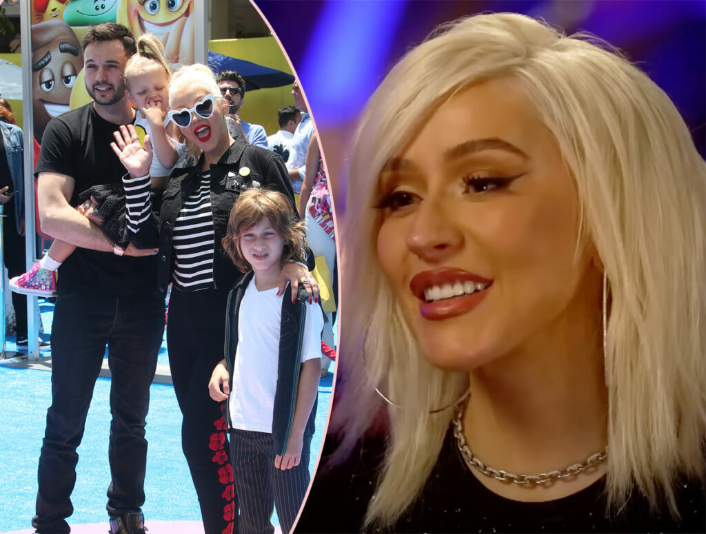 Christina Aguilera's Kids Are All Grown Up In Rare Pic! LOOK!