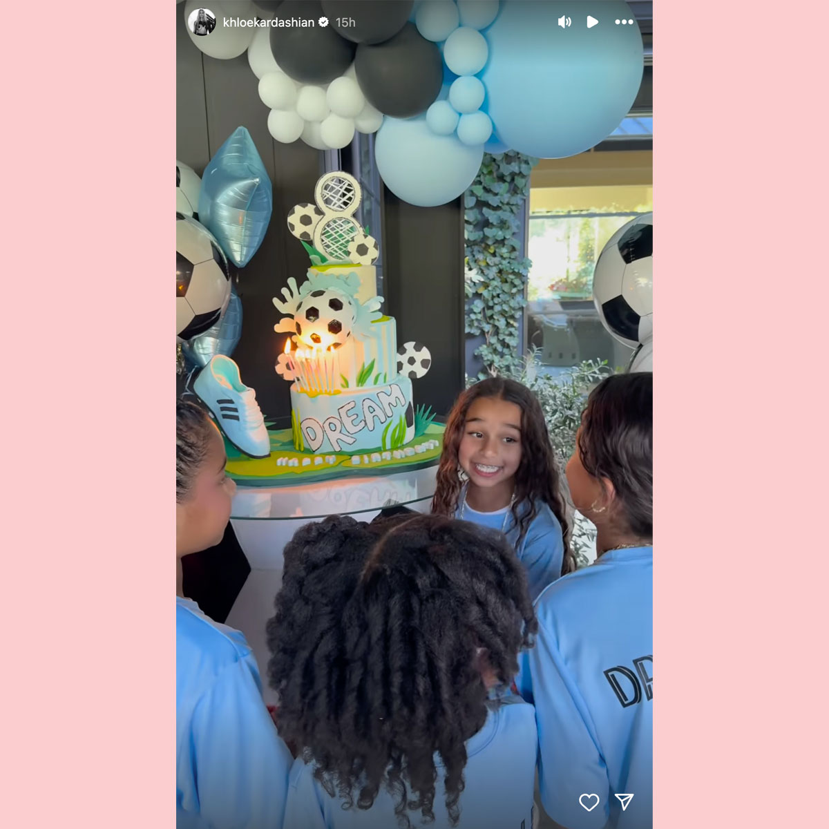Dream Kardashian celebrates 8th birthday with soccer-themed party