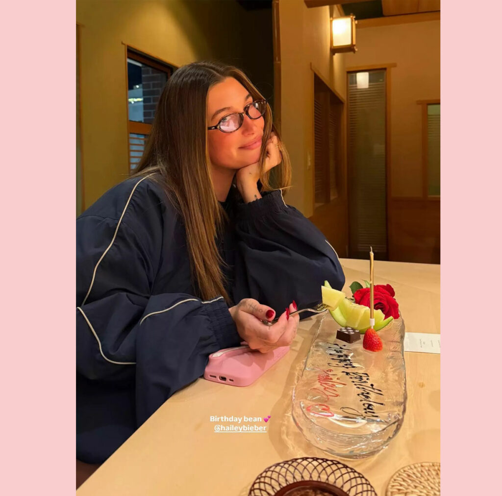 Hailey Bieber Celebrates Birthday, But... That's Not Cake! WTF Is She