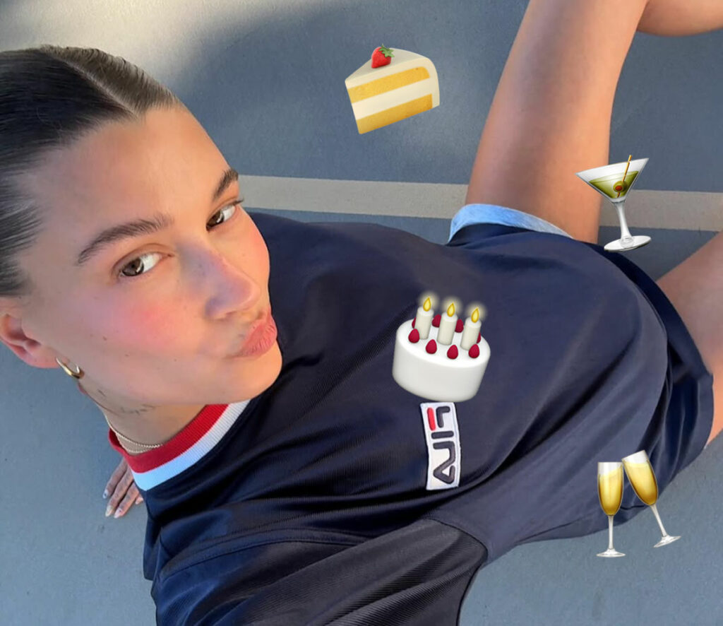 Hailey Bieber DID Have Cake For Her Birthday -- But Mostly LOTS Of Booze!