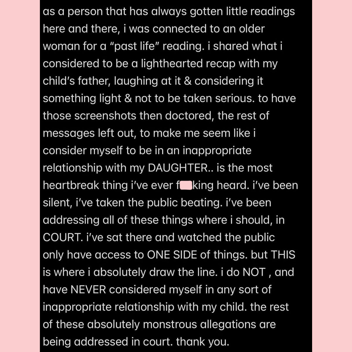 Kehlani claps back at claim she thinks her daughter was her wife in a past life