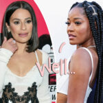 Keke Palmer's HILARIOUS Response To Lea Michele Conspiracy Theory