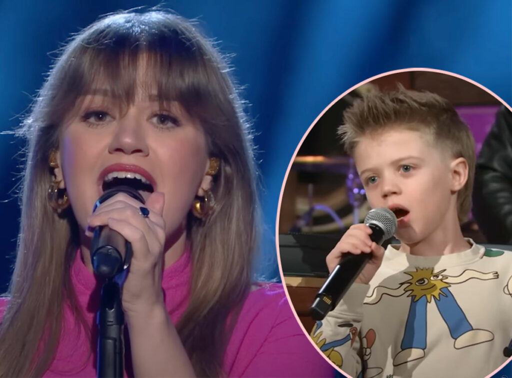 Kelly Clarkson's Son Can Sing Like Mom! Watch!