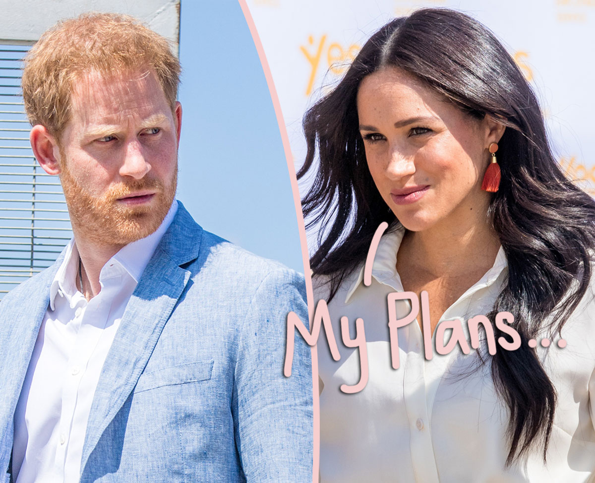 Meghan Markle Bizarrely OMITS Prince Harry From Talk Of Upcoming Holidays...  Sorry, WHAT?? - Perez Hilton