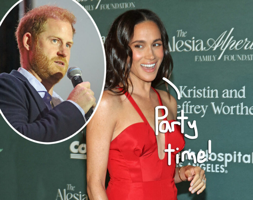 Meghan Markle Has Glam Night Out In LA -- With No Prince Harry!