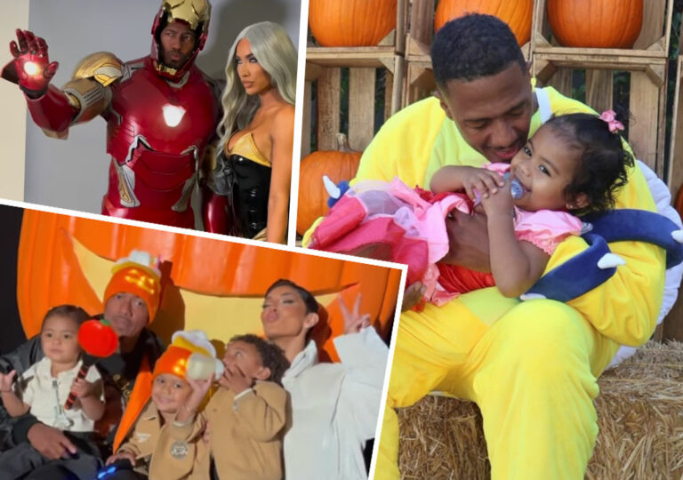 Nick Cannon Made The Rounds In FOUR Different Costumes To See Several