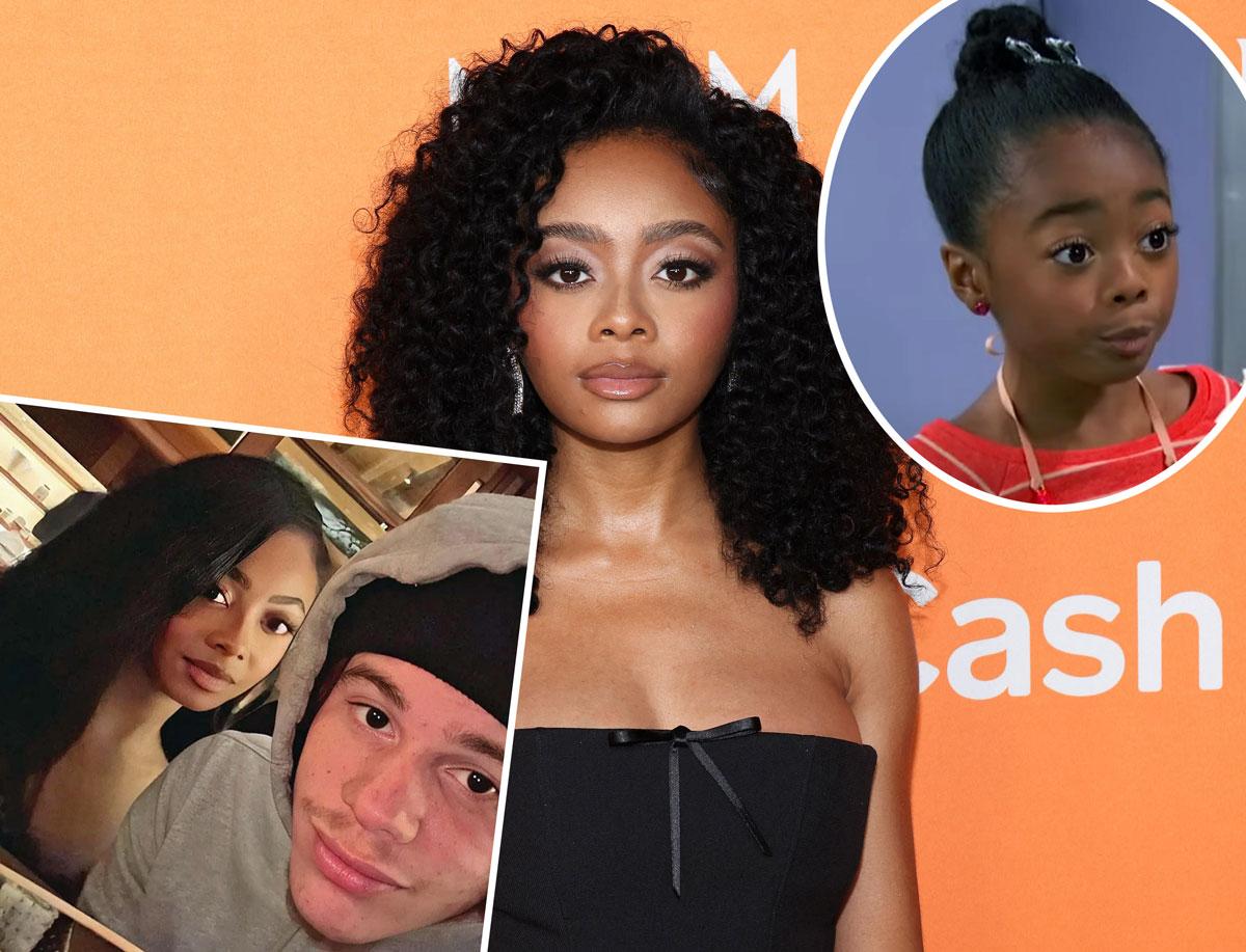 Pregnant Disney Star Skai Jackson's Boyfriend Arrested After Trying To Flee  From Cops! - Perez Hilton