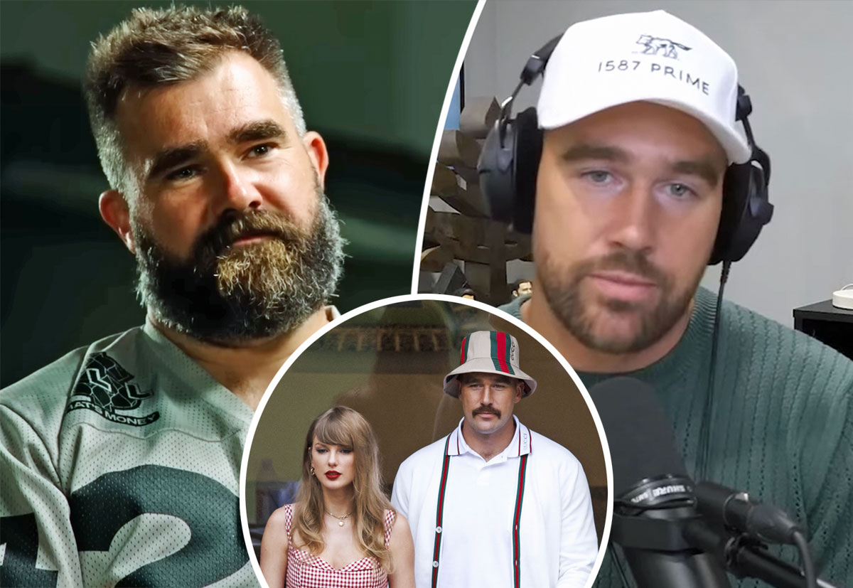 Travis Kelce Speaks Out About Homophobic Heckler Incident -- And Jason Kelce Shares His Regrets