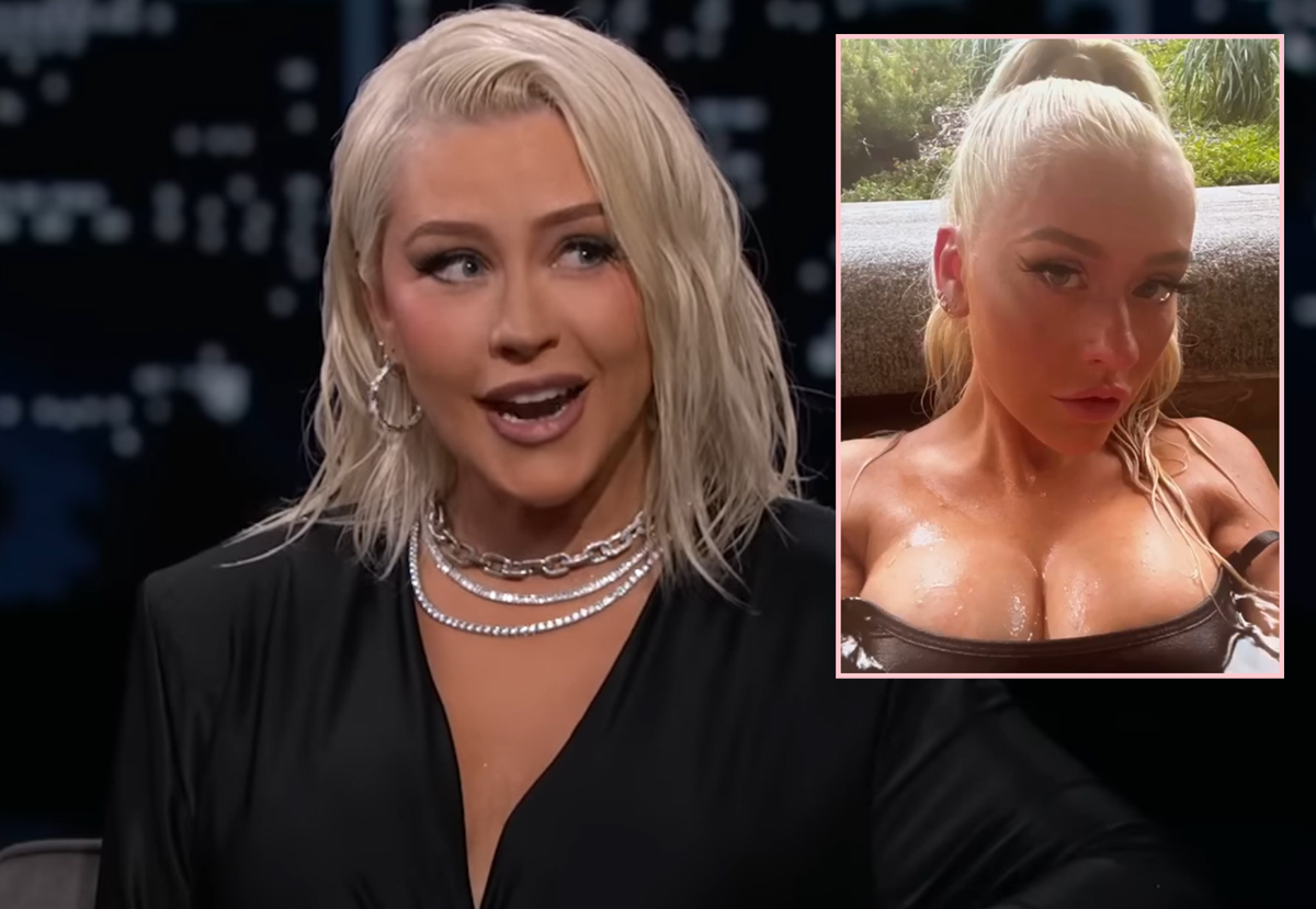 Christina Aguilera Goes Topless In Sultry Pic For Her 44th Birthday! LOOK!  - Perez Hilton
