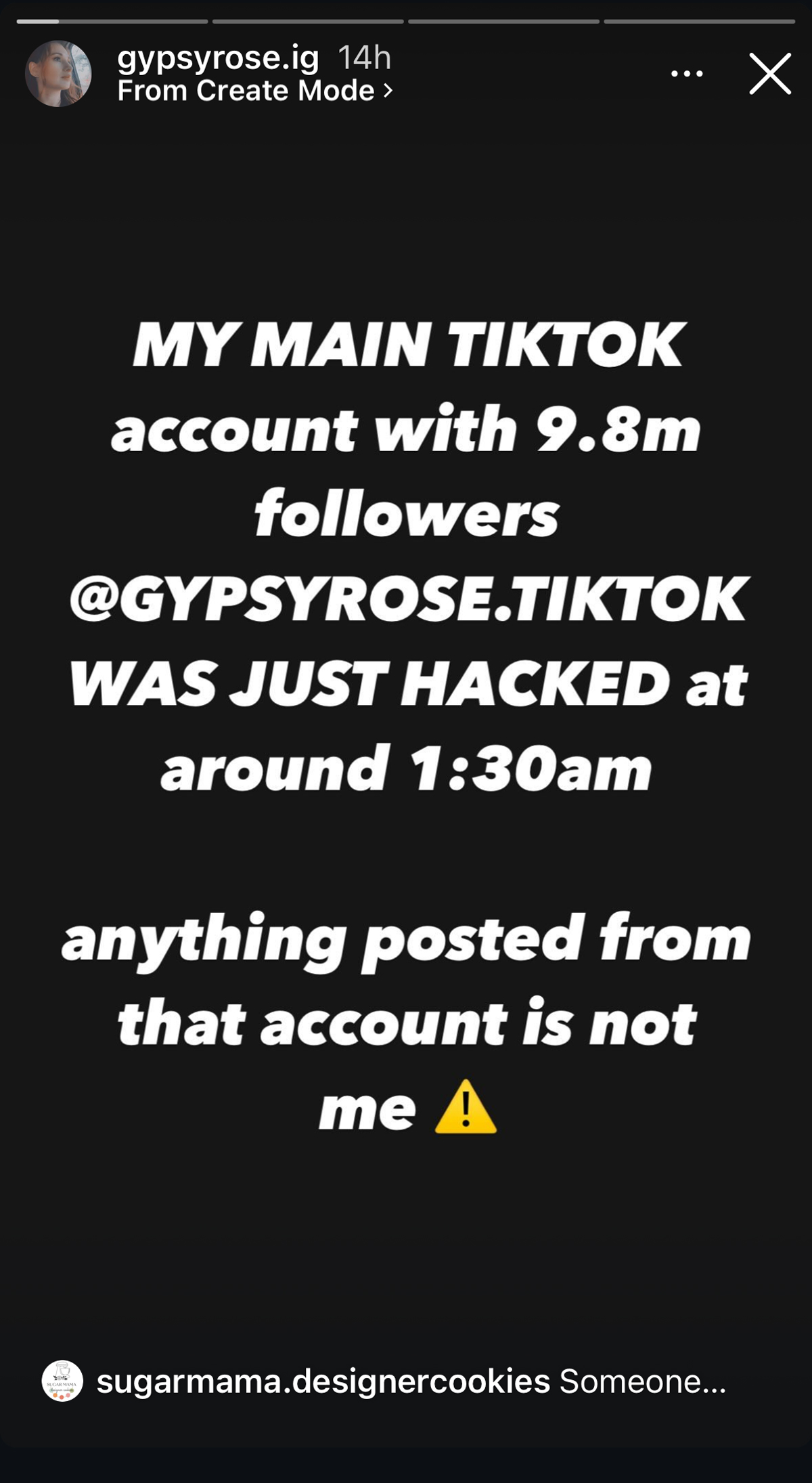 Gypsy Rose Blanchard's TikTok HACKED