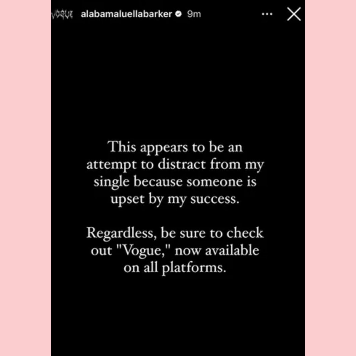 Alabama Barker responds to claim she stole Bhad Bhabie's man Le Vaughn