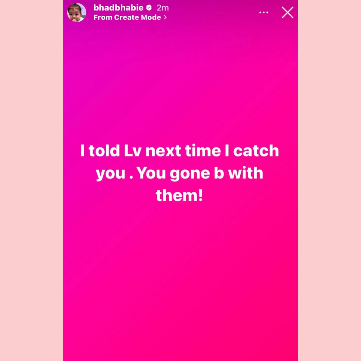 Bhad Bhabie claims Alabama Barker stole her man Le Vaughn