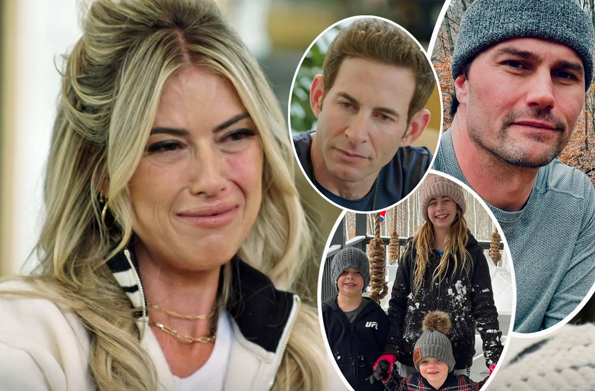 Christina Haack Bawls Telling Ex Tarek El Moussa Their Kids Begged Her To Leave Josh Hall After Nasty 'Blow Up'