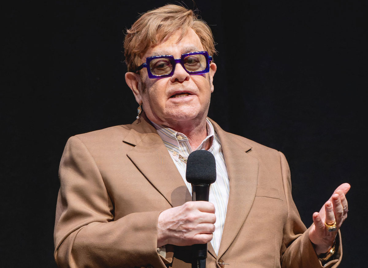 Elton John Reveals He's Lost His Ability To See