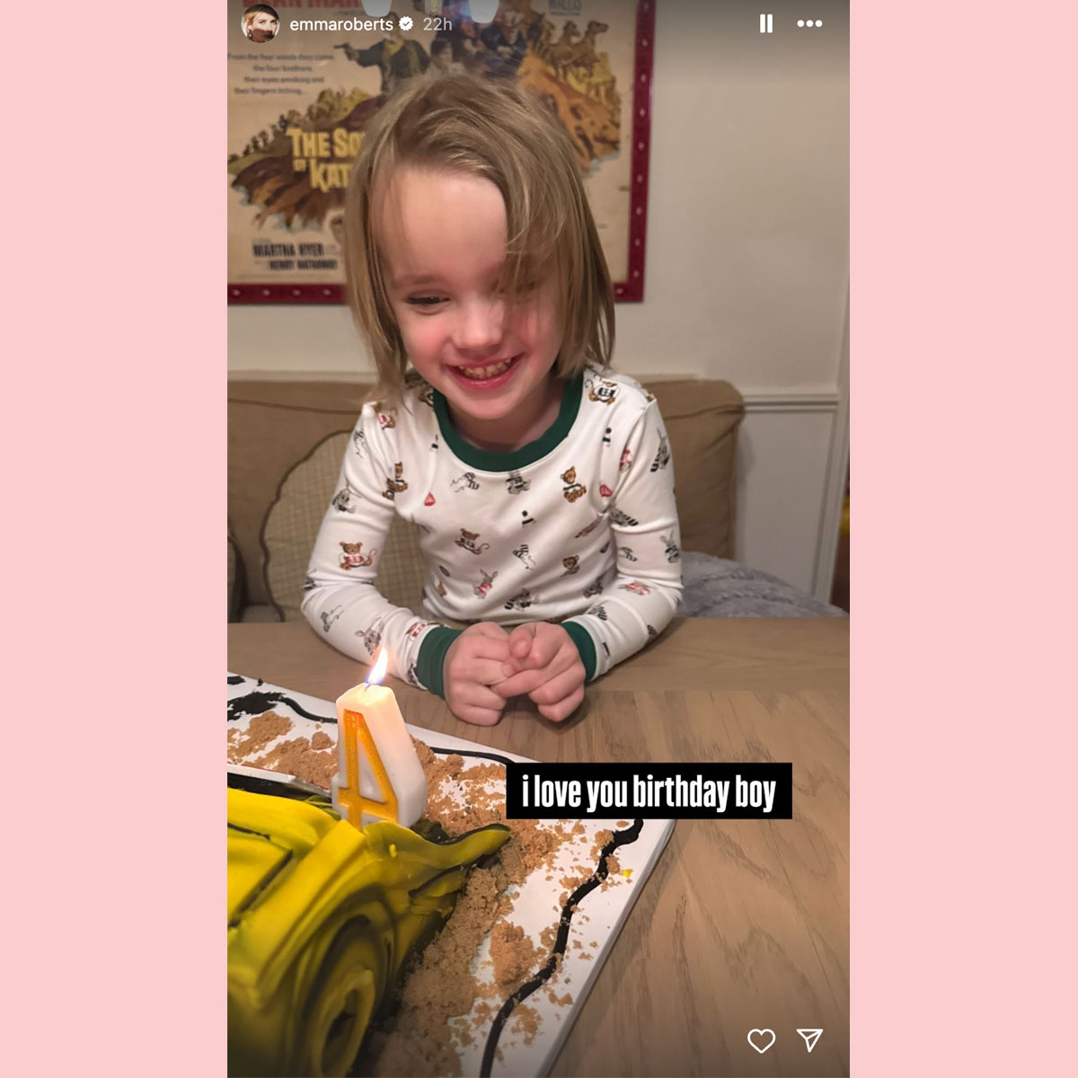 Emma Roberts celebrates son Rhode's 4th birthday