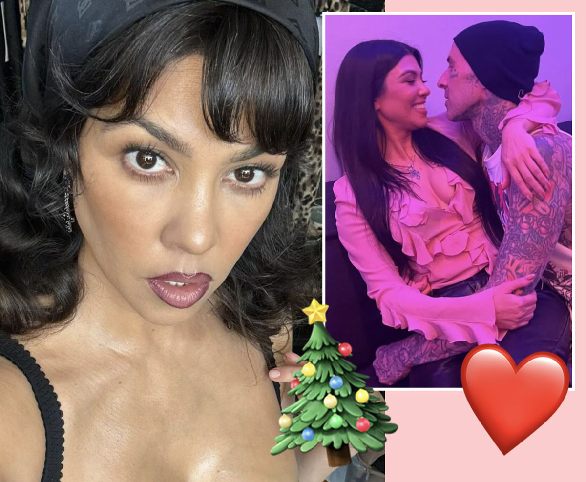 Kourtney Kardashian Shares Rare Pics Of WHOLE Blended Family Together