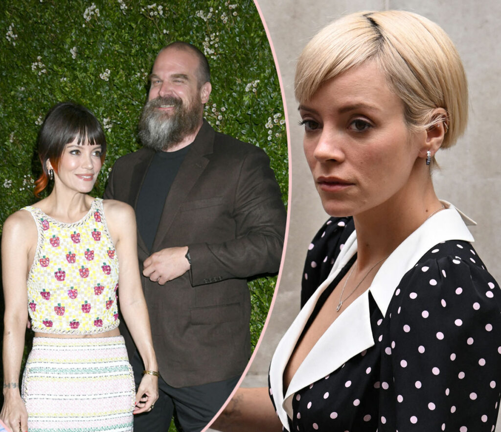 Lily Allen's Dating Profile Is 'Active' -- Done With Husband David Harbour??